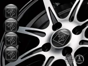 Peugeot Dome Sticker Ausgabe Hochwertige Auto-Labels